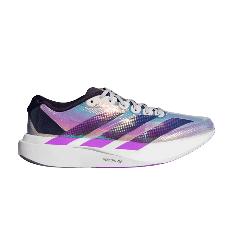 adidas Adizero Evo SL 'Woven Chinese New Year' — Clear Grey/Magic Purple/Aurora Blue