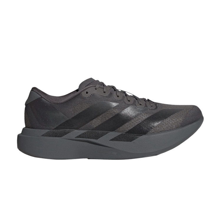 adidas Wmns Adizero EVO SL 'Grey Black Lime Burst' — Grey Five / Core Black / Lime Burst