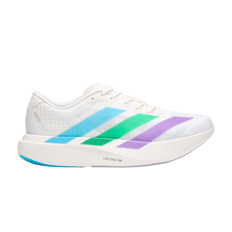 adidas Adizero Evo SL SNS 'Speed Is Not a Sport' — Off White/Green/Lucid Aquamarine
