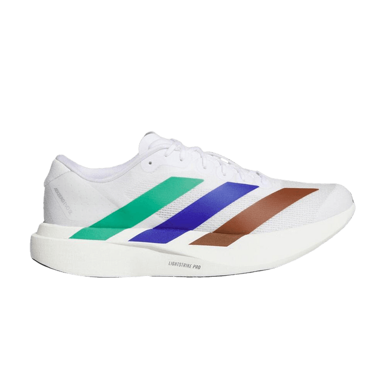 Pharrell x adidas Adizero Evo SL 'White' — Footwear White/Semi Court Green/Semi Lucid Blue
