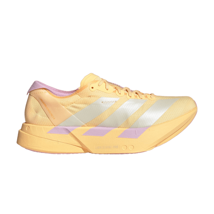 adidas Wmns Adizero Adios Pro 4 'Ice Tangerine Ice Gold Bliss Lilac' — Ice Tangerine/Ice Gold/ Bliss Lilac