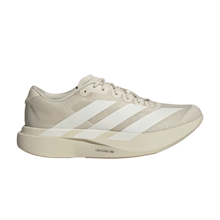 adidas Adizero Evo SL 'Aluminium Off White Warm Sandstone' — Aluminium/Off White/Warm Sandstone