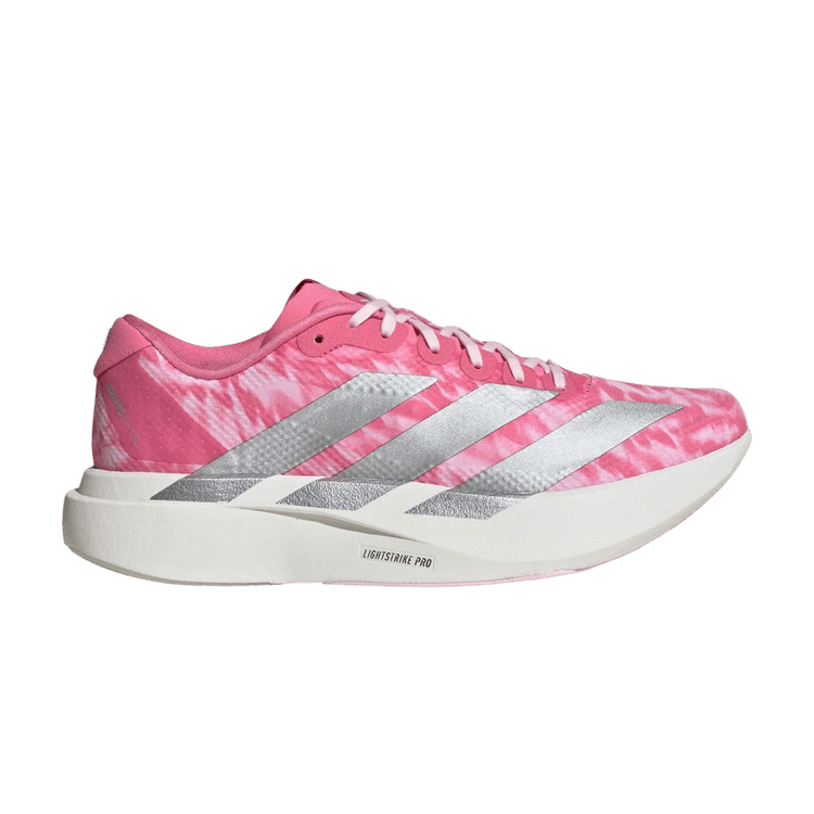 adidas Wmns Adizero Evo SL Woven 'Pink Fusion Silver Metallic Clear Pink' — Pink Fusion/Silver Metallic/Clear Pink