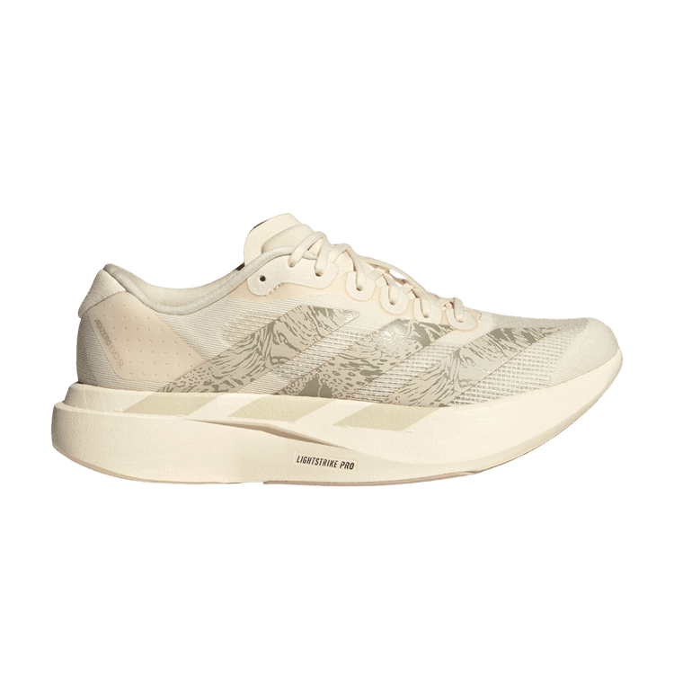 adidas Wmns Adizero Evo SL 'Wonder White Crystal Linen Wonder Taupe' — Wonder White/Crystal Linen/Wonder Taupe