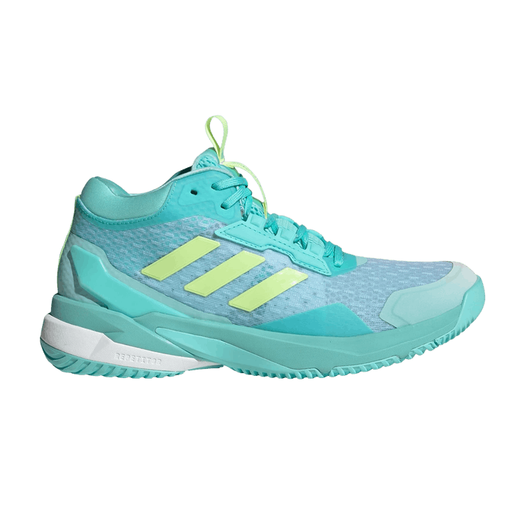 adidas Wmns Crazyflight 6 Mid Indoor 'Flash Aqua' — Flash Aqua / Hi-Res Yellow / Cloud White