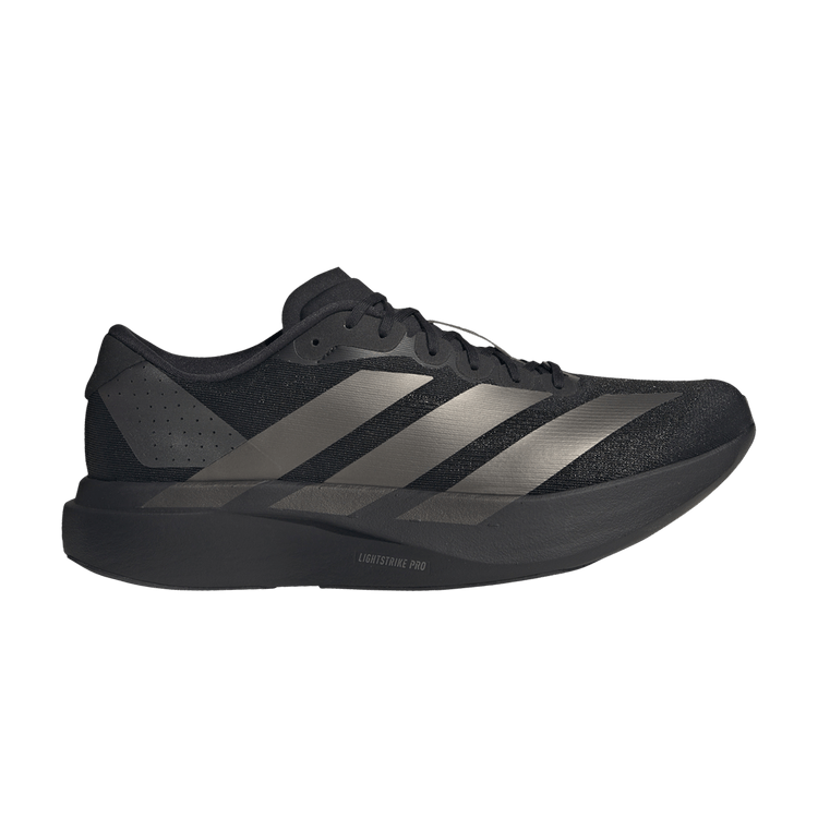 adidas Adizero Evo SL 'Rolling On Chrome' — Core Black/Aurora Coffee/Iron Metallic