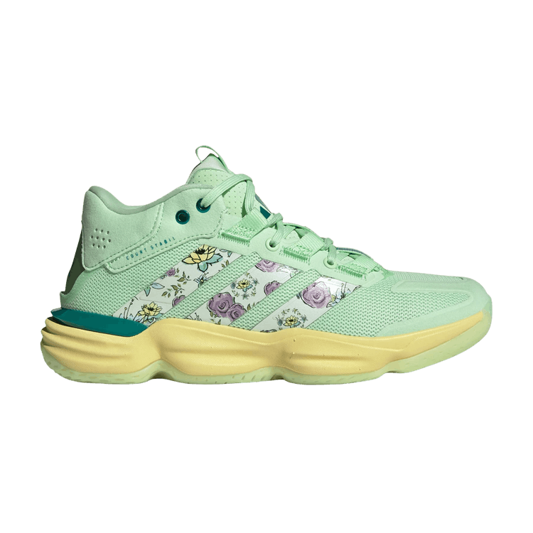 adidas Wmns Court Stabil Indoor 'Disney Princess Green' — Green / Green / Equipment Green