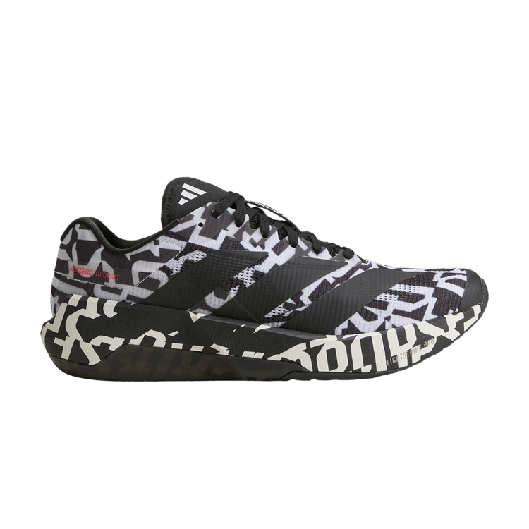 adidas Adizero Dropset Pro 'Cloud White Core Black Lucid Red' — Cloud White/Core Black/Lucid Red