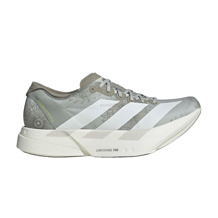 Labrum x adidas Adizero Adios Pro 4 'Wonder Silver Seseame Yellow' — Wonder Silver/Seseame Yellow