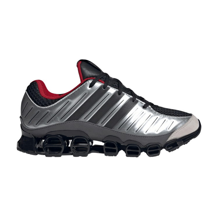 Mercedes-AMG Petronas Motorsport x adidas Megaride CT 'The Respect is Mutual' — Chrome Silver/Core Black/Red