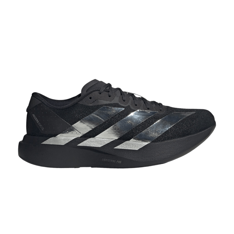 adidas Adizero Evo SL 'Core Black Silver Metallic Iron' — Core Black/Silver Metallic/Iron