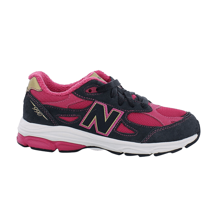 New Balance 990v3 Big Kid 'Black Magnet' — Black/Magnet
