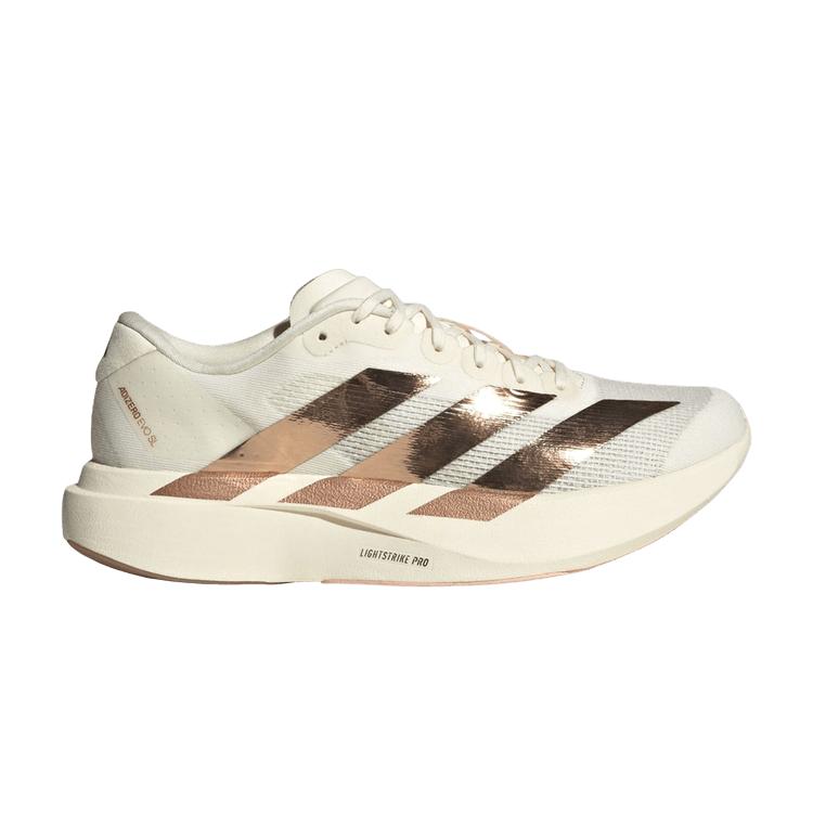 adidas Wmns Adizero Evo SL 'Off White Copper Metallic Blush Pink' — Off White/Copper Metallic/Blush Pink