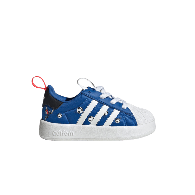 Disney x adidas Adifom Superstar 360 Toddler 'Blue Cloud White Lucid Red' — Blue / Cloud White / Lucid Red