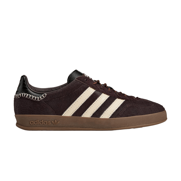 Wales Bonner x adidas Gazelle Pony 'Auco White Core Black' — Auco/Wonder White/Core Black