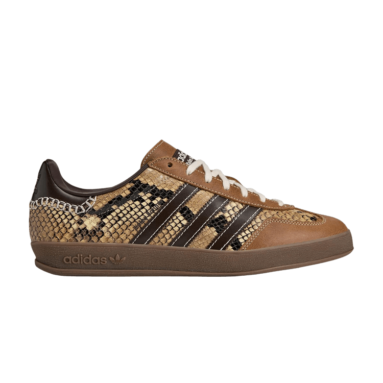 Wales Bonner x adidas Gazelle Snake 'Dusty Rust' — Dusty Rust/Wonder White/Core Burgundy