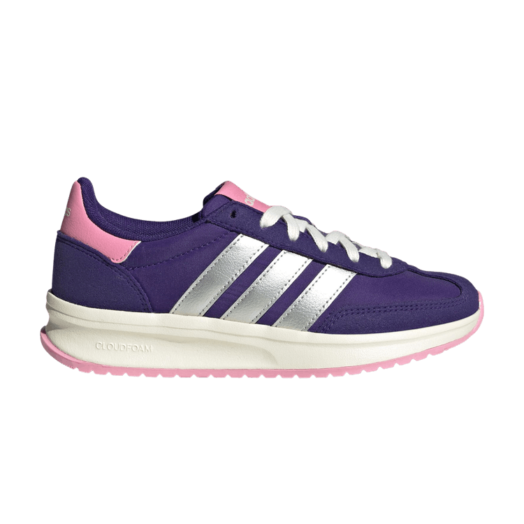 adidas Run 70s 2.0 Big Kid 'Collegiate Purple Silver Metallic' — Collegiate Purple / Silver Metallic / St Tropic Bloom