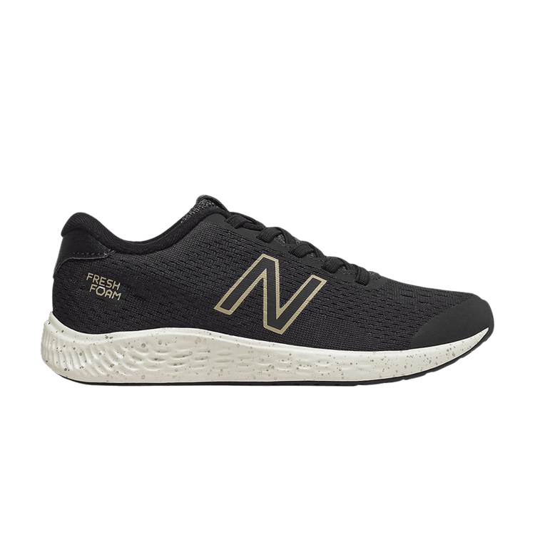 New Balance Fresh Foam Arishi NXT Slip-On Big Kid 'Black Gold' — Black/Gold