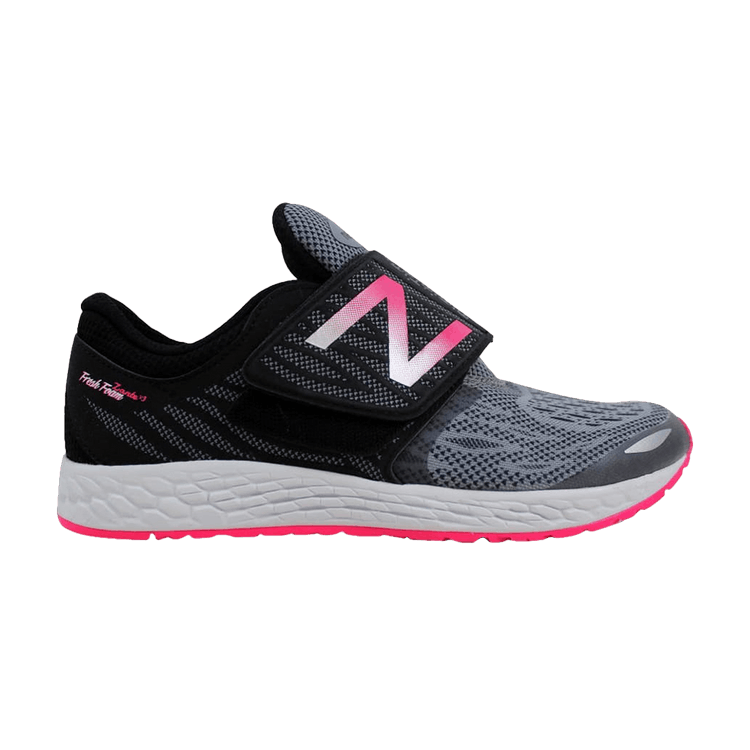 New Balance Hook and Loop Fresh Foam Zante V3 Kids — Black