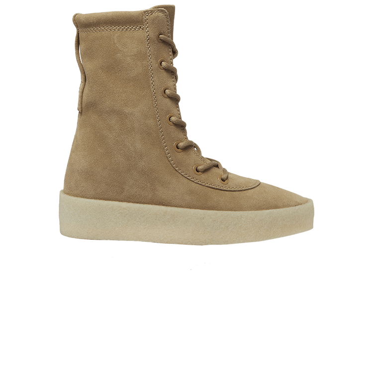 Yeezy Wmns Thick Suede Crepe Boot 'Taupe' — Taupe/Natural
