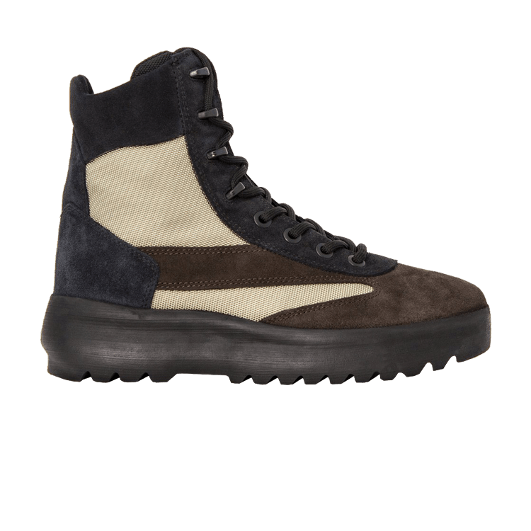 Yeezy Season 5 Suede Military Boot 'Oil' — Oil/Military Light/Graphite