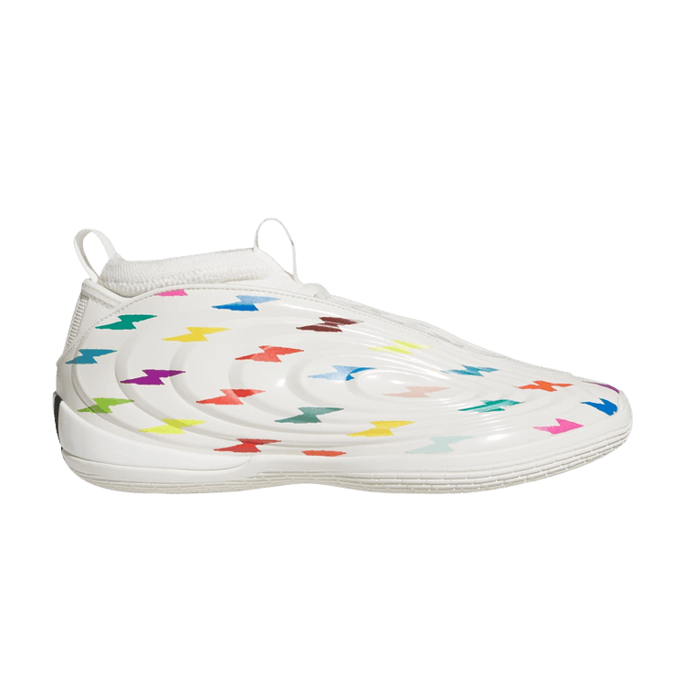 Jalen Williams x adidas Harden Vol. 10 PE 'Thunderbolt' — Core White/Core White/Core Black
