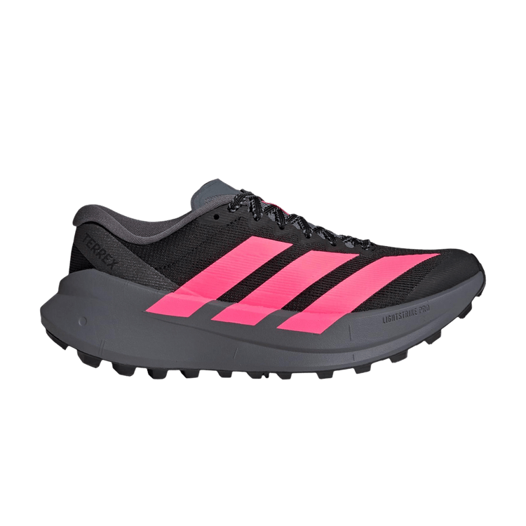 adidas Wmns Terrex Agravic SL Trail 'Black Solar Turbo' — Core Black / Solar Turbo / Aurora Onix