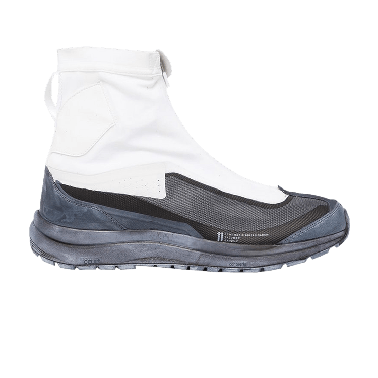 Salomon 11 By Boris Bidjan Saberi x Bamba 2 High 'White Black Dye' — Black Dye