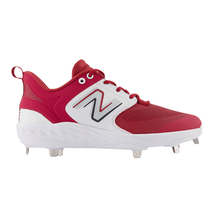 New Balance Fresh Foam X 3000v6 Metal 2E Wide 'Cardinal' — Cardinal/White