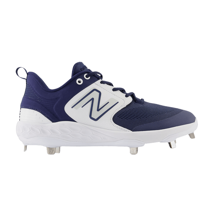 New Balance Fresh Foam X 3000v6 Metal 2E Wide 'Navy White' — Navy/White