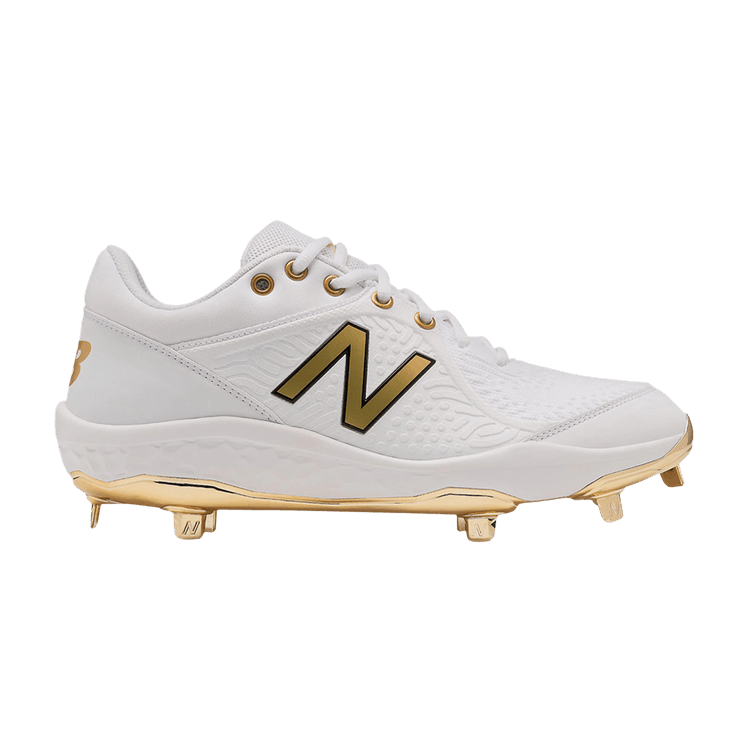 New Balance Fresh Foam 3000v5 Metal 'White Gold' — White/Gold