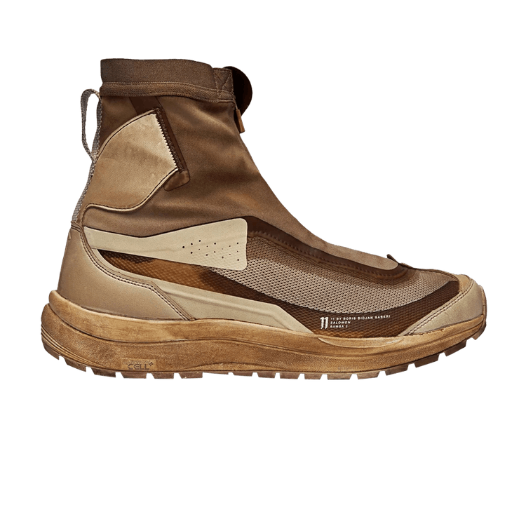 11 By Boris Bidjan Saberi x Salomon Bamba 2 High 'Gum' — White/White/White/Gum/Gum