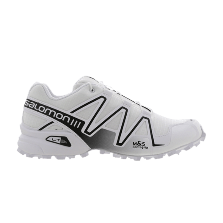 Salomon Speed Cross 3 'White Alloy' — White/Alloy