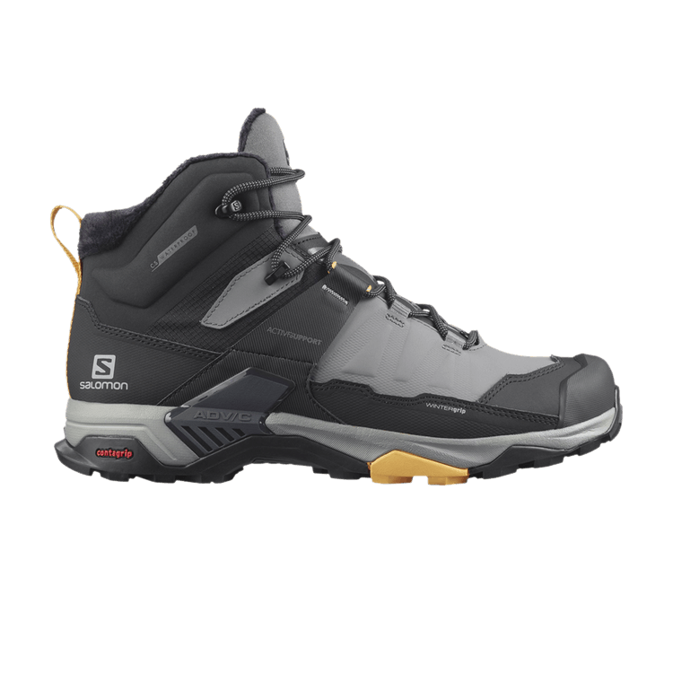 Salomon X Ultra 4 Mid CSWP 'Quiet Shade Black' — Quiet Shade/Black/Warm Apricot