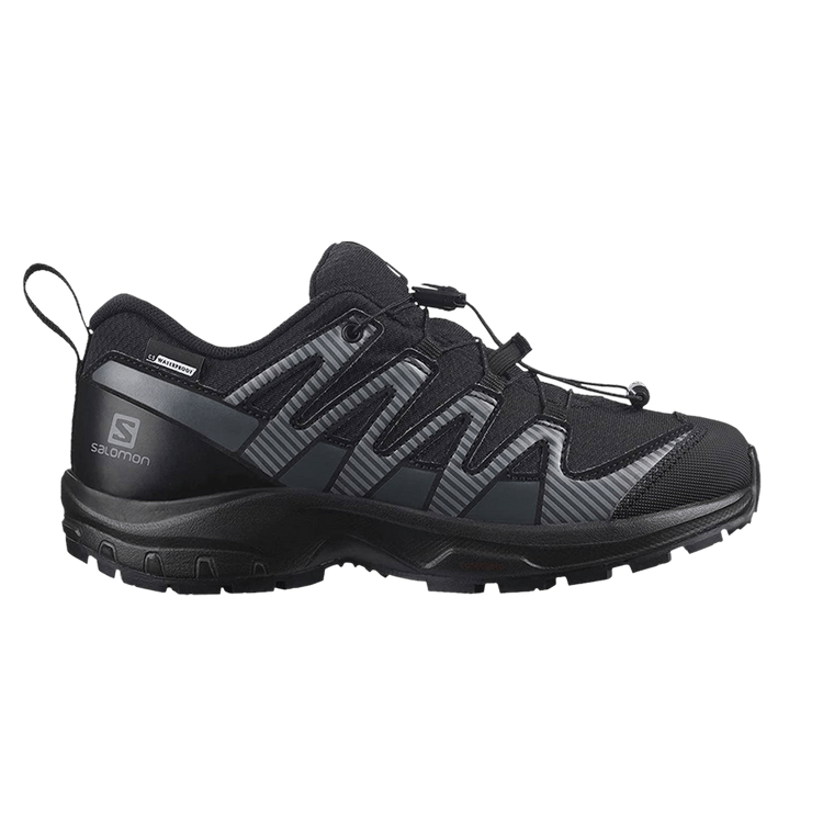 Salomon XA Pro V8 CSWP Junior 'Black Ebony' — Black/Black/Ebony
