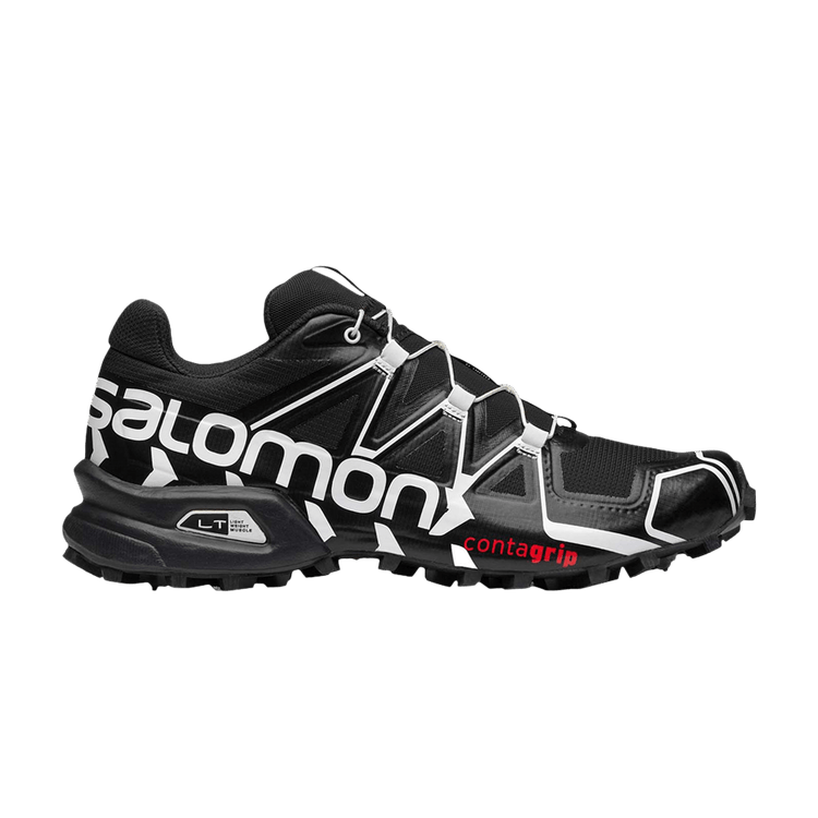 Salomon Speedcross Offroad 'Black White' — Black/White/Red
