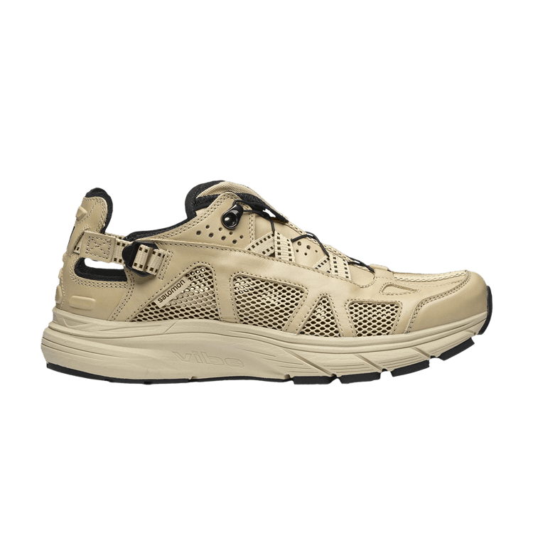 Salomon Techsonic Leather Advanced 'Safari' — Safari/Safari/Black