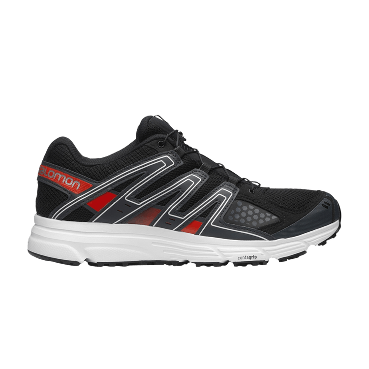 Salomon X-Mission 3 'Black Cherry Tomato' — Black/White/Cherry Tomato