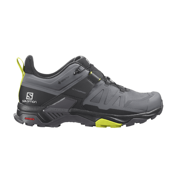 Salomon X Ultra 4 GORE-TEX 'Quiet Shade Black' — Quiet Shade/Black/Evening Primrose