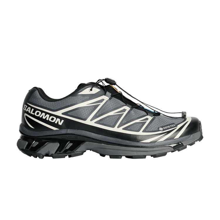 Salomon XT-6 GORE-TEX 'Black' 2025 — Black/Ebony/Lunar Rock