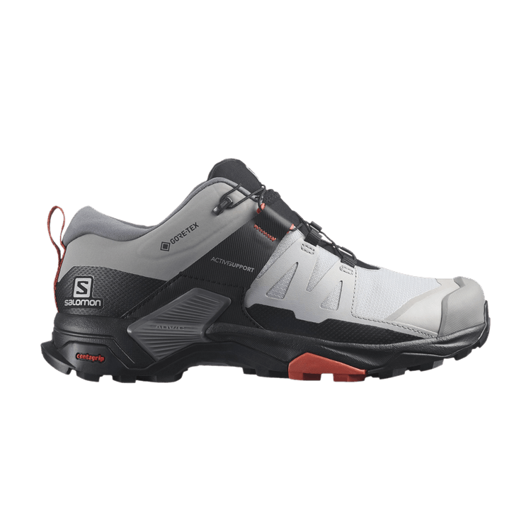 Salomon Wmns X Ultra 4 Wide GORE-TEX 'Alloy Quiet Shade' — Alloy/Quiet Shade/Burnt Sienna