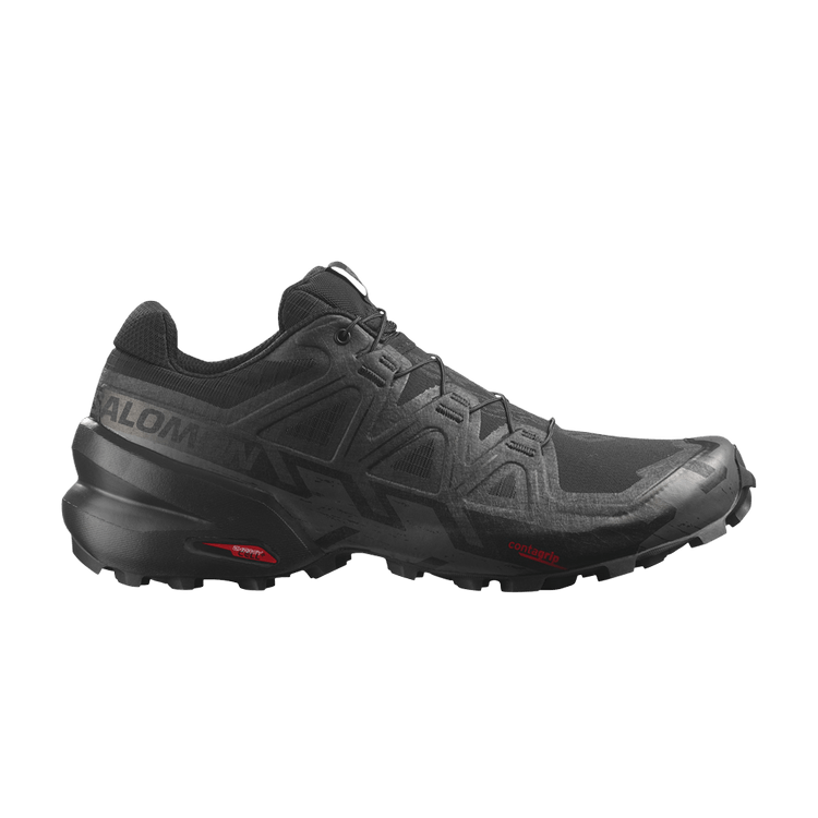 Salomon Speedcross 6 'Black Phantom' — Black/Black/Phantom