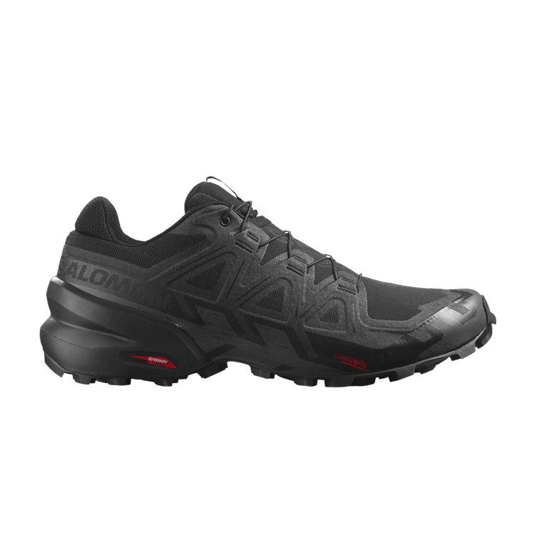 Salomon Speedcross 6 Wide 'Black Phantom' — Black/Black/Phantom