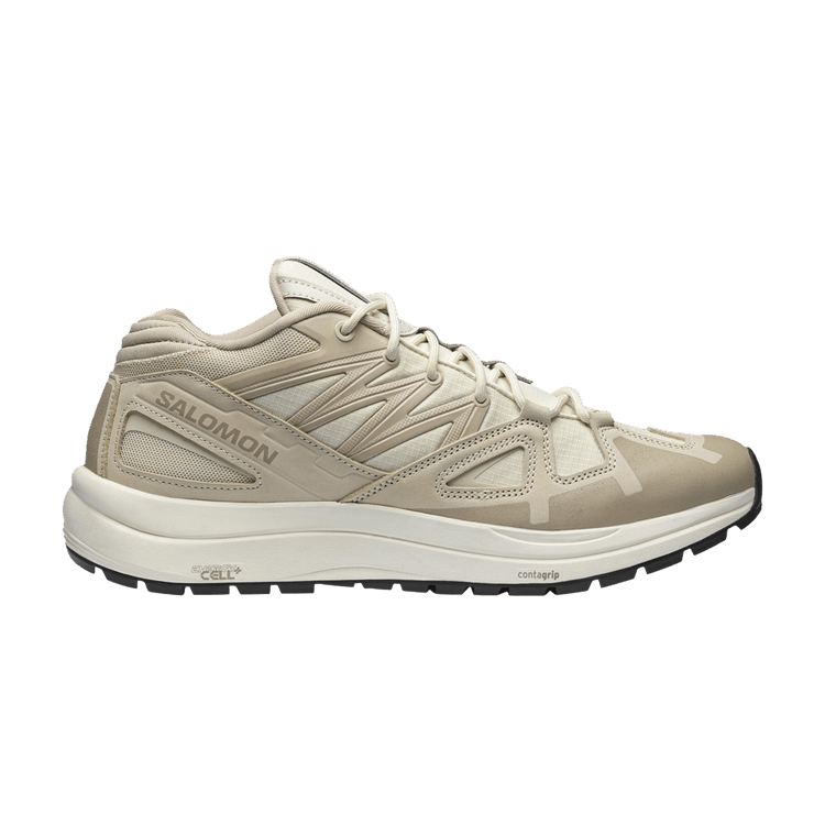 Salomon Odyssey 1 Leather Advanced 'Rainy Day' — Rainy Day/Feather Grey/Vanilla Ice