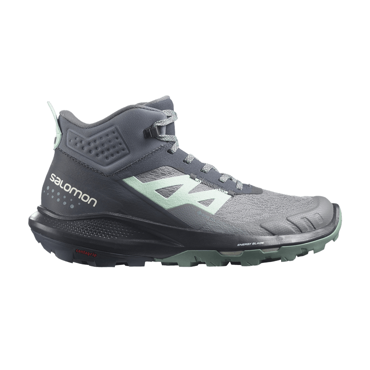 Salomon Wmns Outpulse Mid GORE-TEX 'Quiet Shade Ebony' — Ebony/Quiet Shade/Ebony