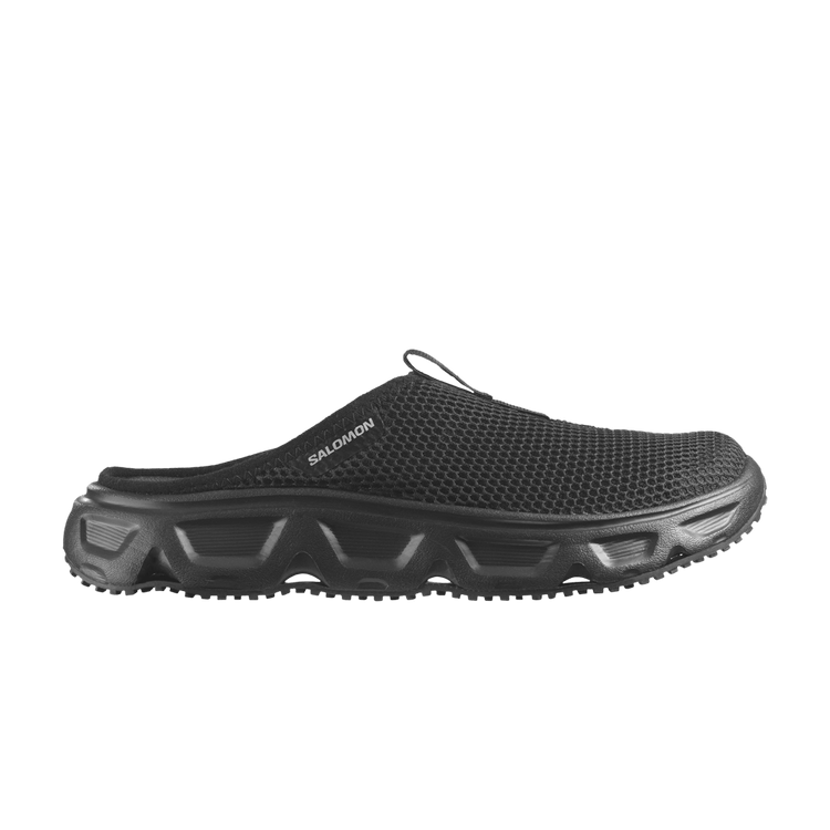 Salomon Wmns Reelax Slide 6.0 'Black Buttercup' — Black/Black/Alloy