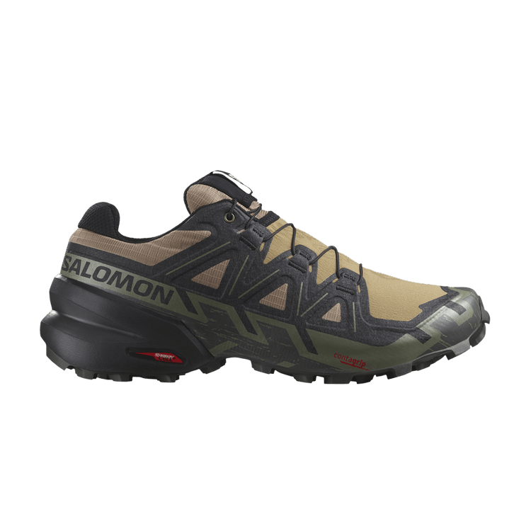 Salomon Speedcross 6 'Kelp Deep Lichen Green' — Kelp/Black/Deep Lichen Green