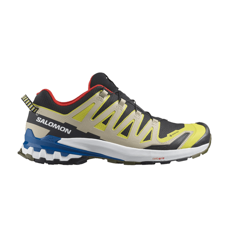 Salomon XA Pro 3D v9 GORE-TEX 'Black Buttercup' — Black/Buttercup/Lapis Blue