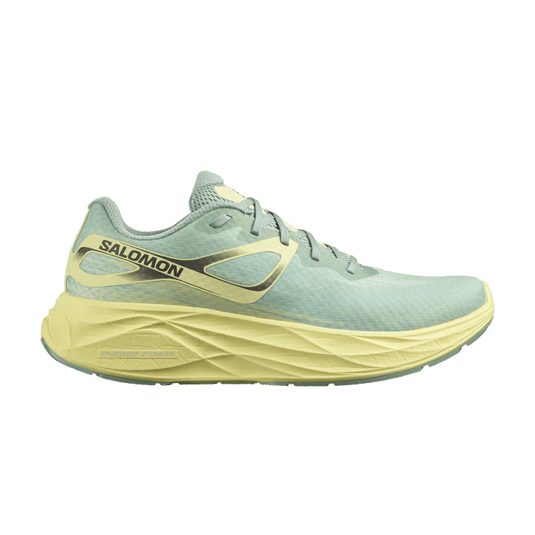 Salomon Aero Glide 'Granite Green Yellow Iris' — Granite Green/Yellow Iris/White