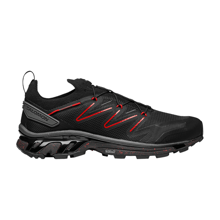 Salomon XT-Rush 2 'Black Fiery Red' — Black/Magnet/Fiery Red